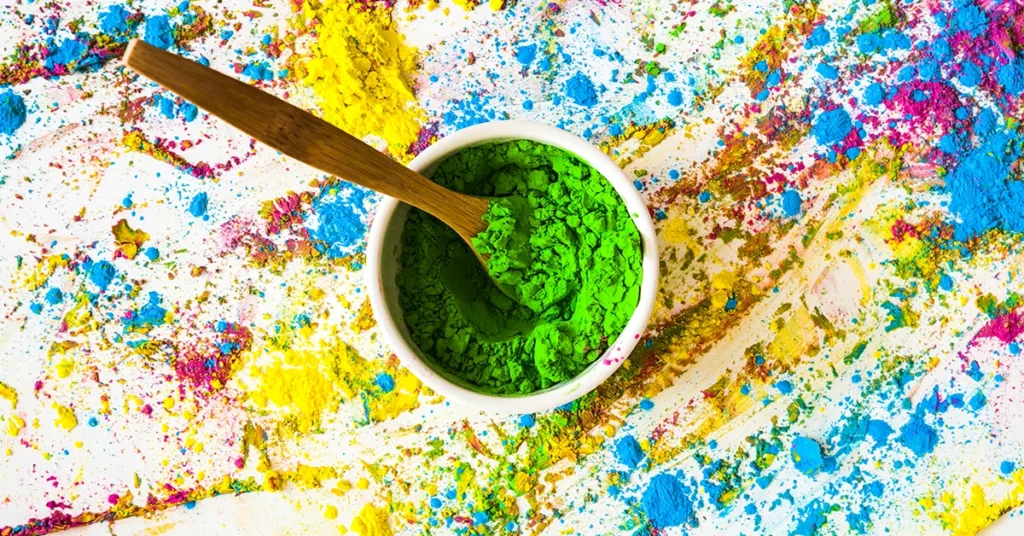 green dye