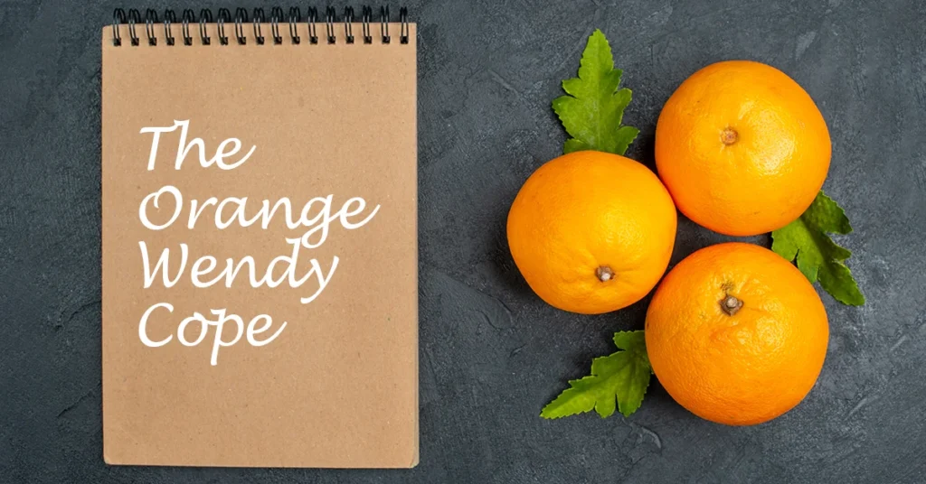 the orange wendy cope