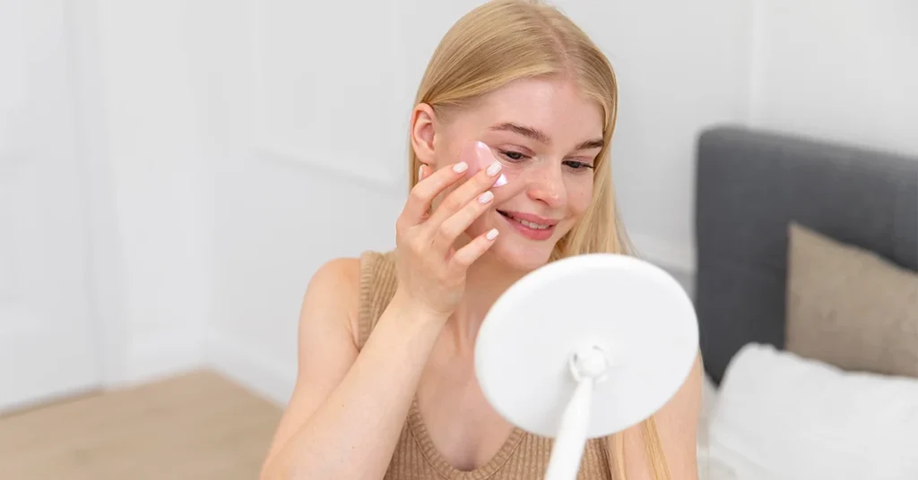 is acrylic safe on skin